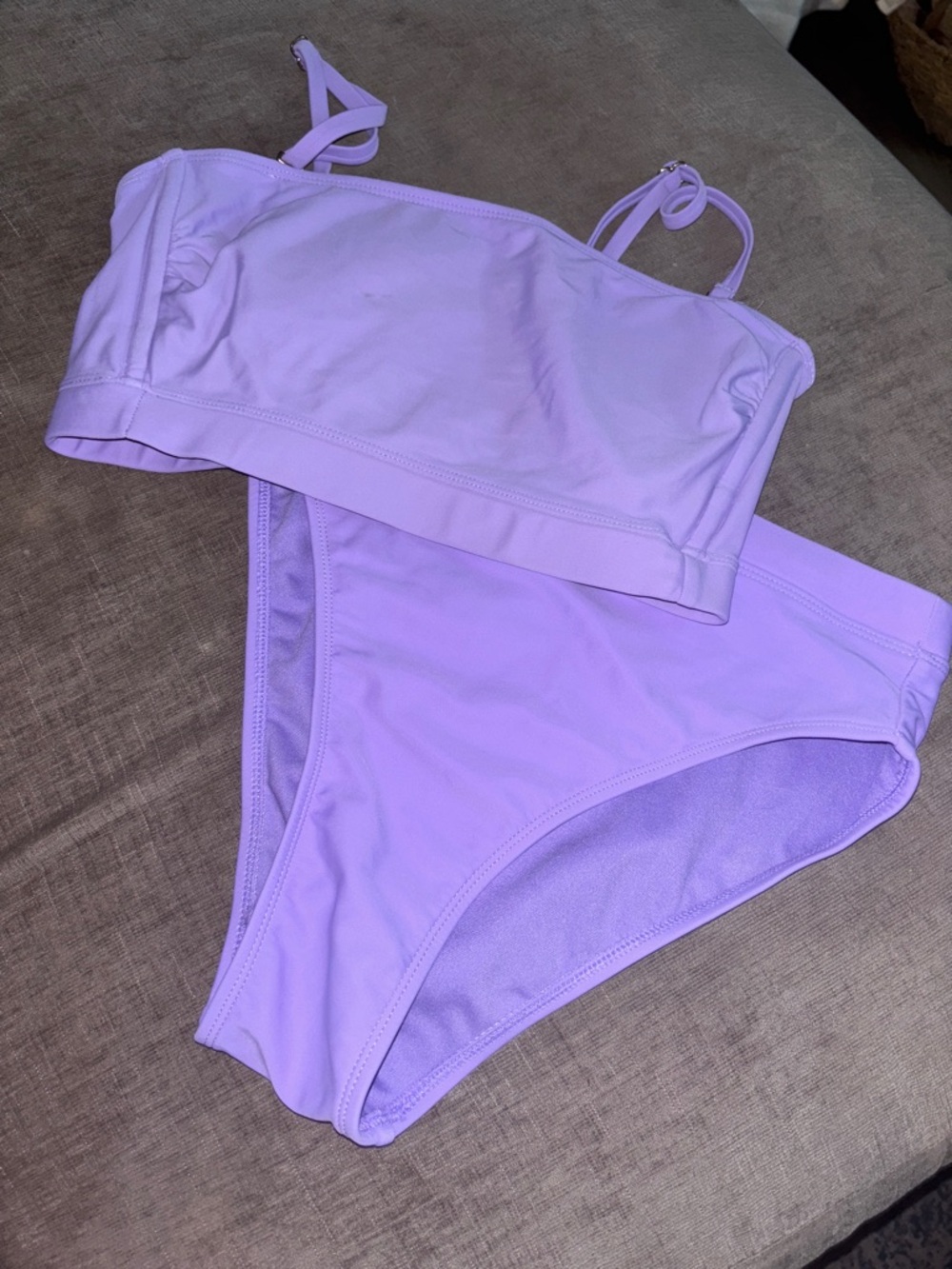 Lilac Two-Piece Bikini Set